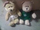 starbucks bears plush 2007 + 2016 2pc — photo 2