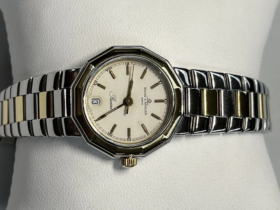 Baume & Mercier Ladies Riviera Two Tone Watch Model 5231.2 - Image 2 of 4