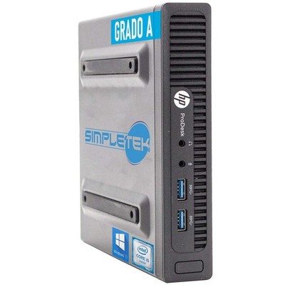 Ordinateur PC Bureau Fixe Mini Nuc HP 400 G2 i5 6500T Windows 10 8GB SSD 240GB