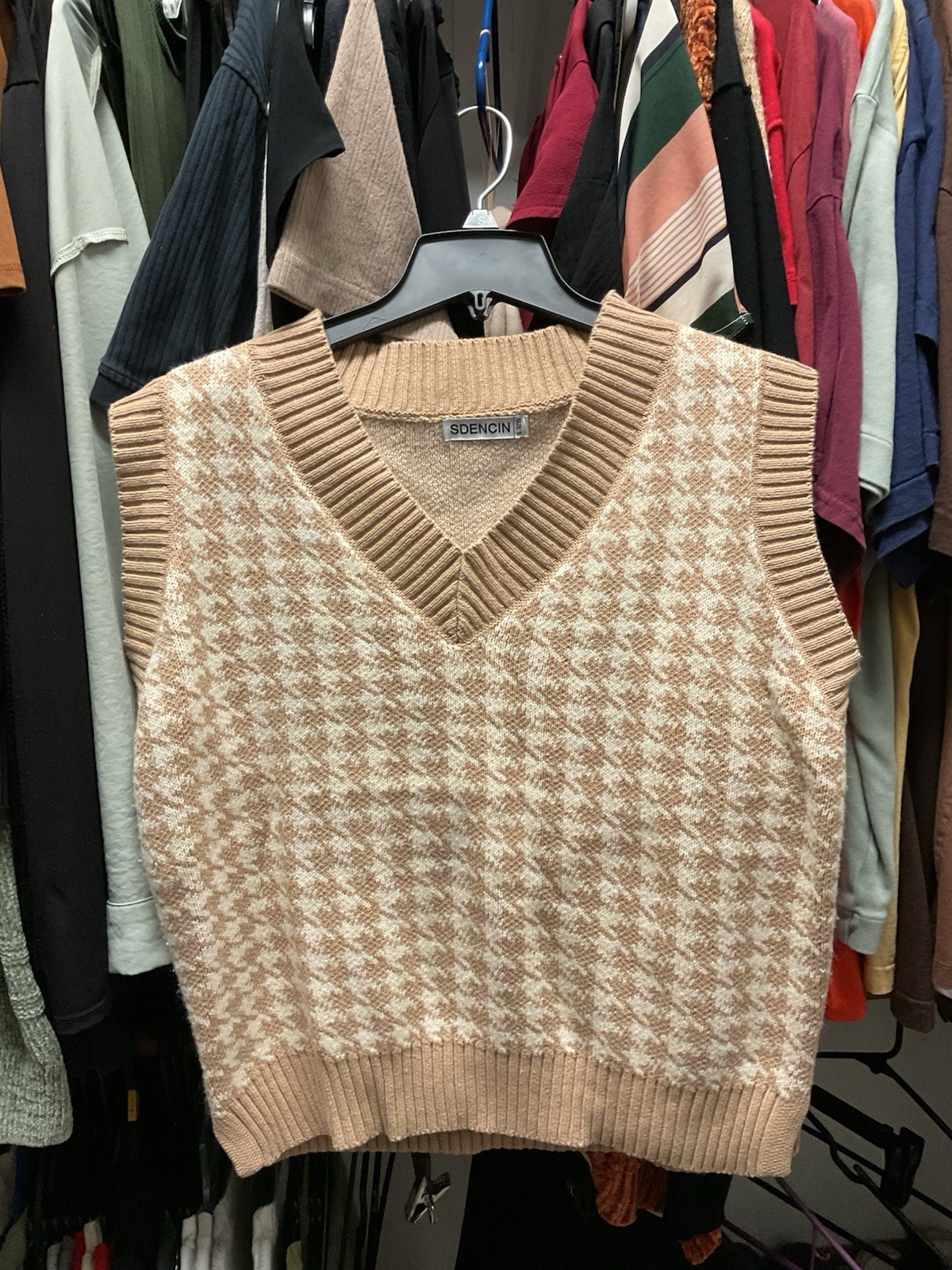 Women’s Size Small Vest Brown