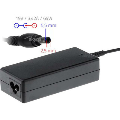 Akyga AK-ND-01 Notebook-Netzteil 65 W 19 V 3.42 A