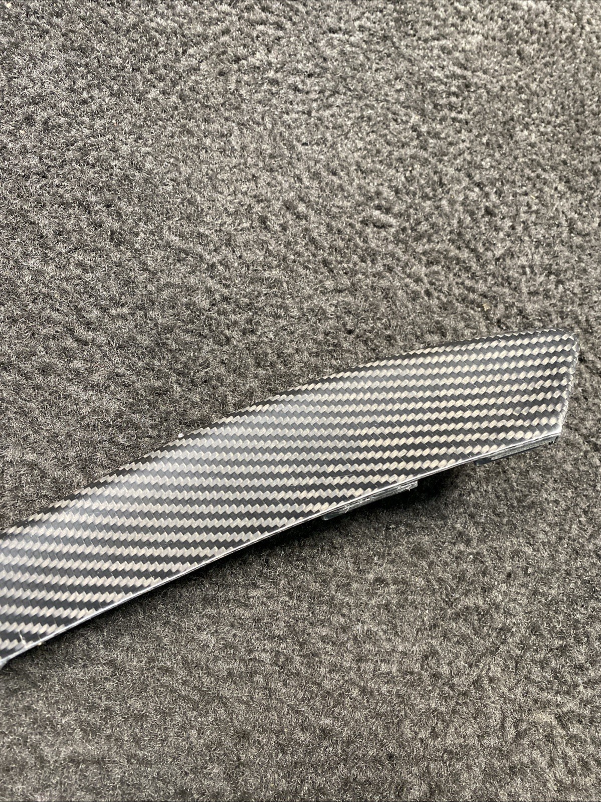 2017 Audi R8 4S Matte Carbon Fiber Trim Panel OEM 4S1857212A