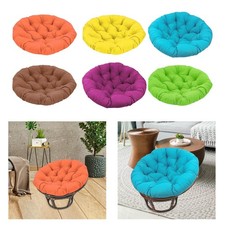 Chaise hamac avec coussin rond épais, chaise hamac, chaises à bascule, chaise