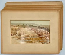 Frank Jay Haynes / Water Color Photographs Colored from Nature Yellowstone 1890