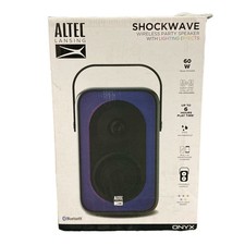 Altec Lansing Shockwave 60W Wireless Party Speaker with Lighting Effects