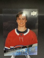 2020-21 Upper Deck Extended Series Cameron Hillis Young Guns Rookie Clear #705