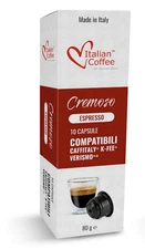 Capsules Compatible with Verismo, CBTL, Caffitaly, K-Fee Systems (80 Pods CREMOS