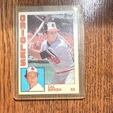 Topps 1984 Cal Ripken #490 Baltimore Orioles Base Set MLB Baseball Card