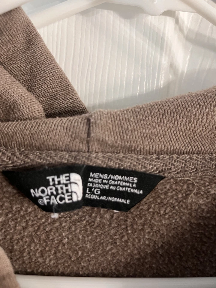 The North Face Mens Bear Graphic Hoodie Pullover Hooded Sweatshirt Brown Medium - Image 3 of 3