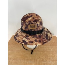 Deer Duster Mossy Oak Forest Floor Camo Boonie Hat Small Made in USA Hunting