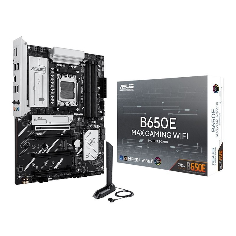 ASUS B650E MAX GAMING WIFI AMD AM5 ATX Motherboard New Ryzen 7000 9000 Series