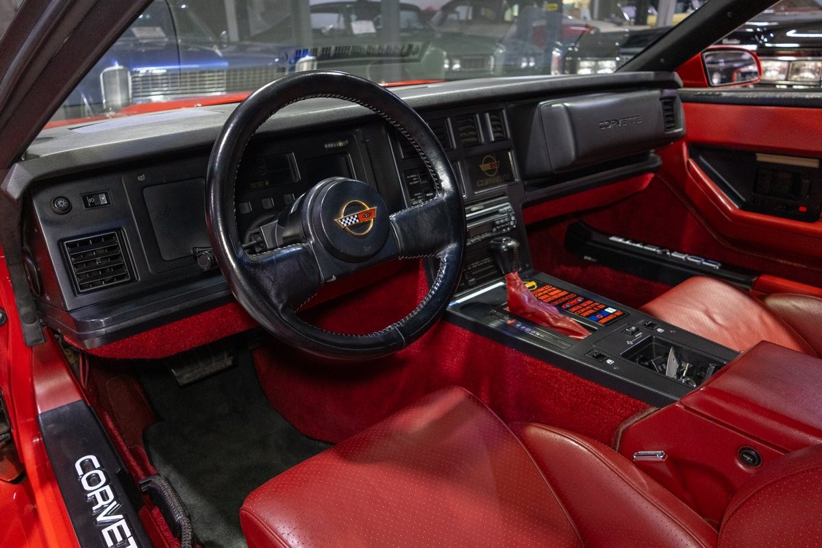 1984 NSX Red Chevrolet Corvette   | C4 Corvette Photo 3