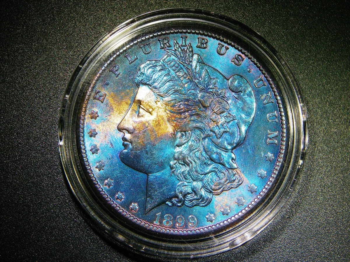 New Orleans Silver 1899 Year Morgan US Dollars (1878-1921) for