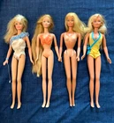 Vintage 90s Barbie Fashions Swimsuit Outfits Lot of 4  Dolls