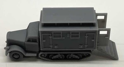 Phoenix Models 31055 Ho Maßstab Halbkettenfahrzeug Krankenwagen - Set Mit Öffner