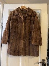 Vintage Nerz Pelzmantel Wunderschön & hochwertig Echte Felljacke  Größe M/40