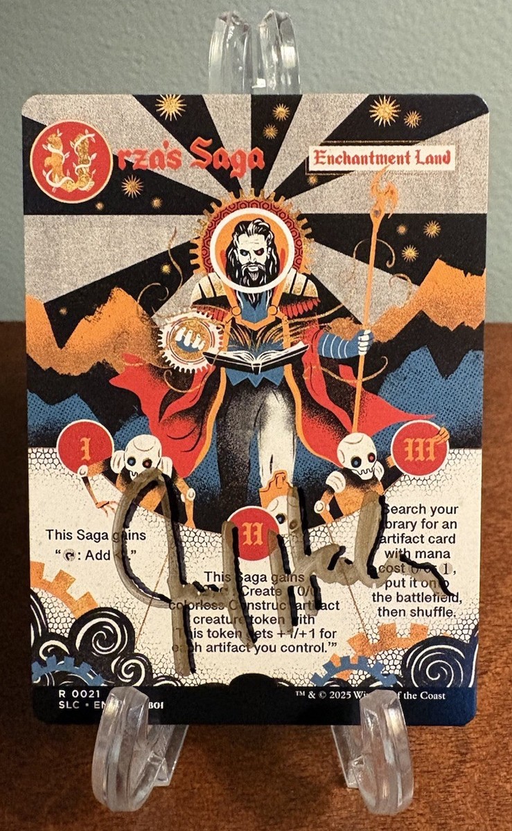 MTG Urza's Saga Signed Sadboi Artist Proof Secret Lair Countdown