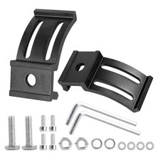 LED Light Bar Mounting Brackets 2PCS, Adjustable Bottom Mount Bracket Kits fo