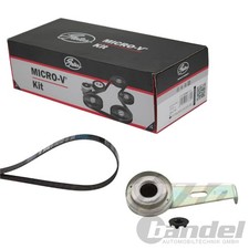 GATES Micro-V Kit KEILRIPPENRIEMEN-SATZ passend für CITROËN BERLINGO JUMPY FIAT