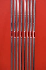 KBS $-TAPER CHROME FINISH .355 TAPER TIP STELL IRON SHAFTS CHOOSE SINGLE or SET
