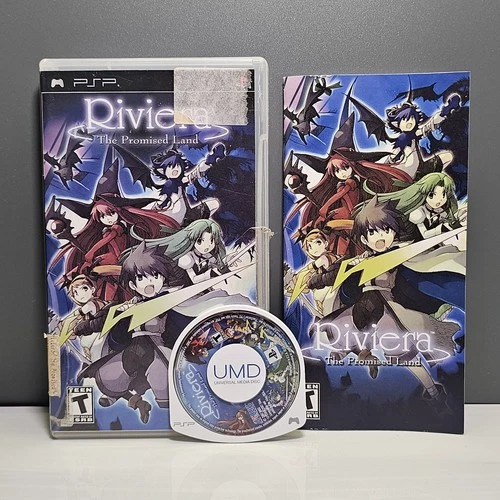 Riviera the Promised Land (Sony PlayStation Portable PSP Game) CIB Complete