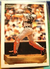 1993 TOPPS GOLD BASEBALL  GOLD FOIL LABEL MICKEY TETTLETON # 135