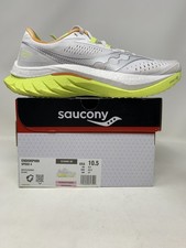 Women's Saucony Endorphin Speed 4, White/Sunny, 10.5 B Medium US