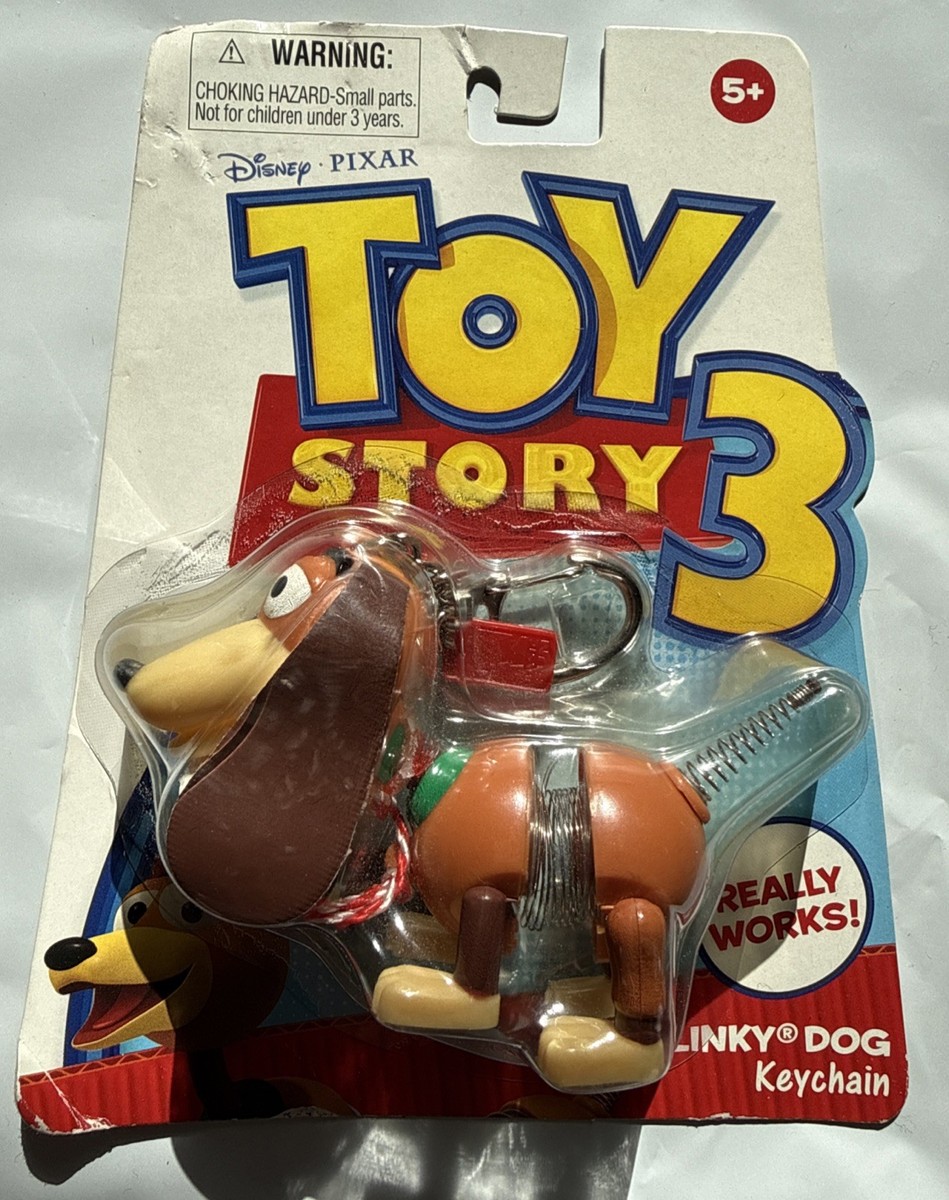 NIP Disney Pixar Toy Story 3 Slinky Dog Keychain | eBay