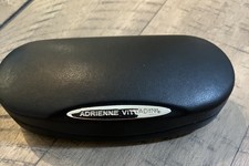Adrienne Vittadini Hard Shell Glasses Case Hard Clamshell Black