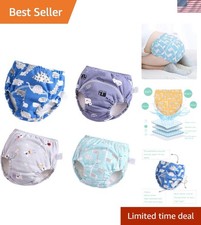 Soft 100 Cotton Toddler Training Pants   Potty Training Underwear for 3T Kids