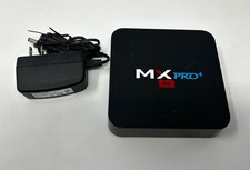 MXQ Pro 4K Android TV Box WiFi HDMI Media Streamer w/ Power Adapter Tested