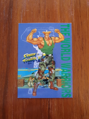 Kids Korner CapCom Street Fighter II Trading Cards 1994 - #48 (RU8)