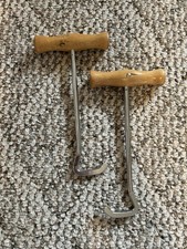 2 Boot Pull Hooks for English Riding Boots, Tug Handles for Cowboy Boots PULLERS
