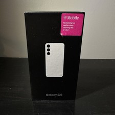 Galaxy s23 white BOX ONLY