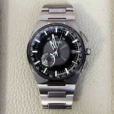 Citizen Satellite Wave F100 CC2006-61E Titanium GPS Watch Japan