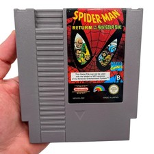 Thumbnail of ebay&reg; auction 306825780627 | Nintendo NES - Spiderman Return of the Sinister Six - Modul Spiel - Sehr Gut ✓