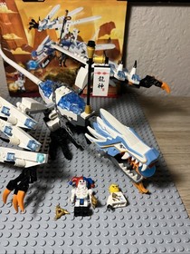 LEGO NINJAGO Ice Dragon Attack 2260 build and instructions
