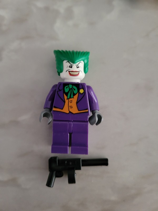 LEGO Batman - The Joker (2006-2008) - MiniFigure / Mini Fig w/ machine gun