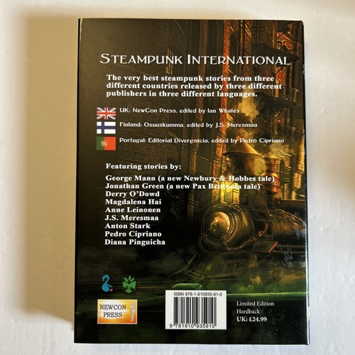 STEAMPUNK INTERNATIONAL -George Mann & Jonathan Green Signed ✍️ # 19/75 Limited - Picture 4 of 19