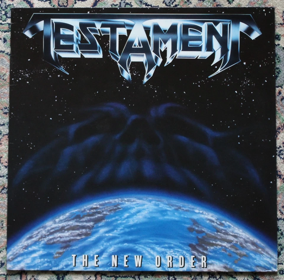 TESTAMENT - THE NEW ORDER LP '88 - 781849-1 - Thrash Metal - Metallica - Anthrax - Image 3 of 4