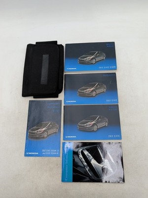 2012 Honda Civic Sedan Owner s Manual Guide Set w/ Reference Guide And Case