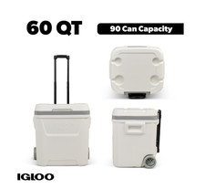 Igloo 60 QT Marine Ice Chest Cooler with Whee...