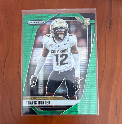 Panini 2025 Prizm Draft Picks Travis Hunter Colorado Rookie #20 /25 RC