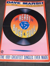 Heart of Rock and Soul 1001 Greatest Singles 1989 1st Printing Dave Marsh