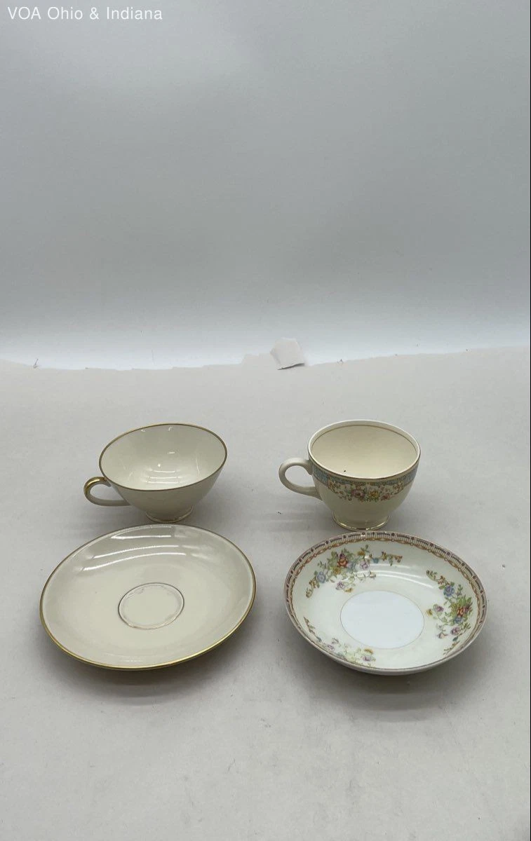 Furstenberg Porcelain Indiana Antique Ceramic & Porcelain Cups