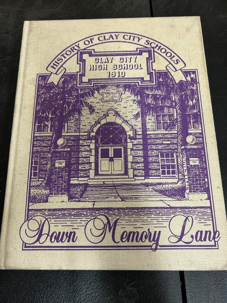 1910 CLAY CITY HIGH SCHOOL YEARBOOK CLAY CITY, INDIANA VINTAGE