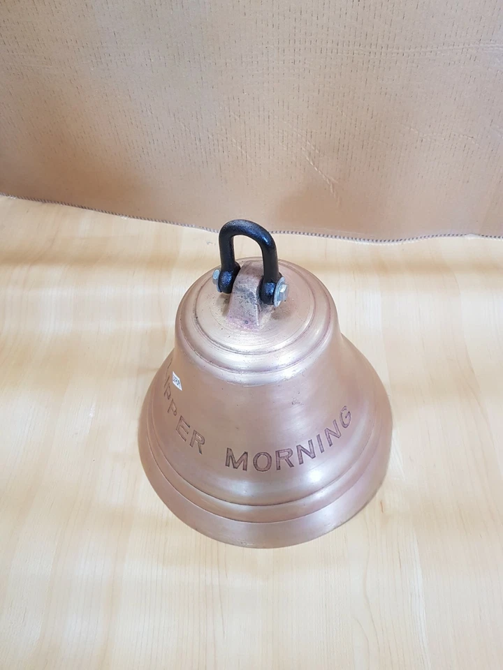 Clipper morning bell ship brass bell antique - Image 3 of 4
