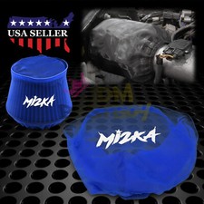 Blue Engine Cold Air Intake Pre Filter Conical Cover Water Repellent Washable