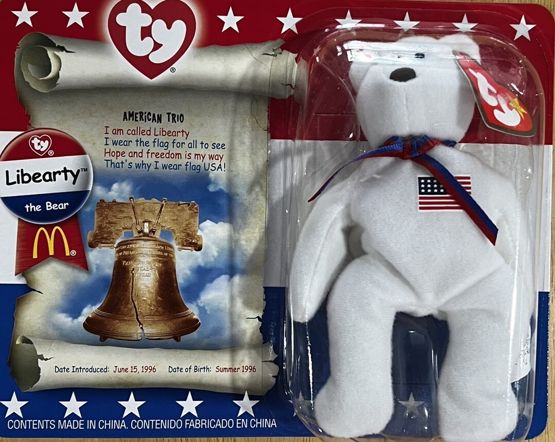 1996 Mcdonalds TY Beanie Baby American Trio eBay