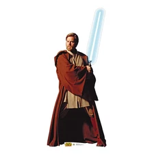 OBI-WAN KENOBI Star Wars Jedi Lifesize CARDBOARD CUTOUT Standup Standee Poster